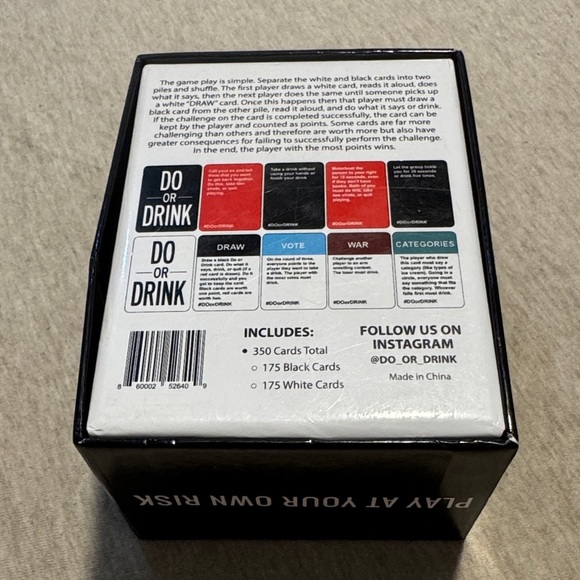 Do or Drink Card Game - Picture 3 of 3